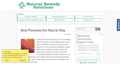 Desktop Screenshot of naturalremedysolutions.com